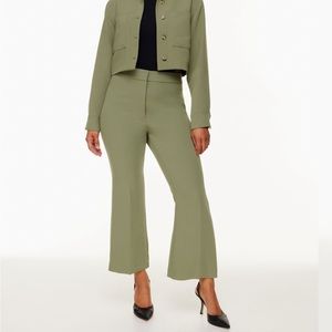 Aritzia Wilfred Sequence Pant in Bitter Sage NWT Sz 10